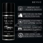 BEYSIC Car Care Carnauba Wax Polish India’s 1st Aerosol Based Car Total Exterior Detailer Spray For Deep Wet Shine, Ultra Drip Gloss & Long-Lasting Paint Protection For All Car Paint Colours 400ML - Image 4
