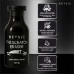 BEYSIC Car Scratch Remover | Professional Paint Restorer & Polishing Compound | Removes Scratches in 30 Seconds | With Microfiber Cloth | For All Vehicle & Car Colors | 300ML - Image 4